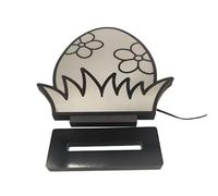 MURYE Éclairage décoratif LED pour festival de vacances, œufs de Pâques artistiques, tunnel lumineux LED pour créer des ambiances festives à la maison miroir infini des panneaux lumineux LED