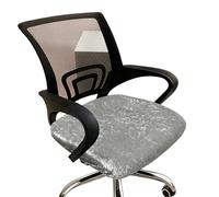 MURYE Housse de siège élastique en velours, entretien facile, collection de couleur unie, utilisation à la maison, au bureau, housse de chaise élastique