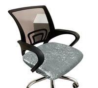 MURYE Housse de siège élastique en velours, entretien facile, collection de couleur unie, utilisation à la maison, au bureau, housse de chaise élastique