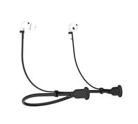 MURYE Laisse en silicone souple à fixation rapide pour écouteurs sans fil à 8 broches pour garantir la sécurité des écouteurs dans différents réglages. Corde anti-perte en silicone