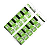 MURYE Lot de 10 piles bouton LR1120/AG8/SR1120/391 pour montre, calculatrice à distance, longue alimentation, sortie stable, batterie potentielle stable