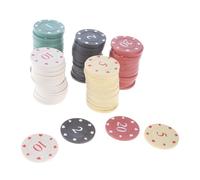 MURYE Lot de 100 jetons professionnels avec boîte pour comptage des mathématiques, comptage de récompenses pour enfants