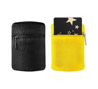 MURYE Portefeuille de poignet pour homme et femme avec fermeture éclair et poche zippée pour course à pied, marche, randonnée, jogging, voyage