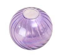 MURYE Vases de fleurs en verre transparent de luxe français pour décoration de maison, présentation florale, petits vases en forme de boule de verre