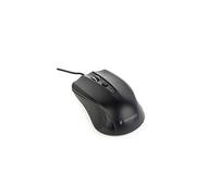 MUS-4B-01 - Souris - optique - 4 boutons - filaire - USB - noir - blister