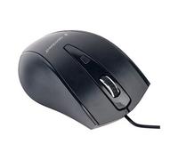 Gembird Souris MUS-4B-02 - optique, 4 boutons, filaire USB - noir - blister