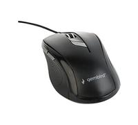 MUS-6B-01 - Souris - optique - 6 boutons - filaire - USB - noir - blister