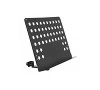 MUS-ARM 2 - Grande tablette de pupitre perforée avec bras à fixer sur un stand