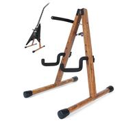 Musbeat Support universel guitare électrique/basse en A, bras anti-bascule, mousse EVA, compatible Kelly Rhoads Firebird Explorer Strandberg formes extrêmes, pour studio/scène
