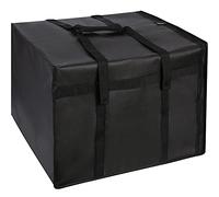 musbus Sac Isotherme de Livraison de Nourriture Chaude de 40 litres - 40cmx40cmx35cm - Idéal pour Les livreurs de Pizza - Garde Les Aliments Chauds ou froids à emporter, Rouge, Organiseur de Sac