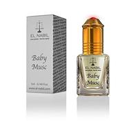 Musc Baby 5ml Parfum - El Nabil Misk Musc Huile Parfumée pour HOMME & FEMME - Essences Essentielles Naturelles Perfume Oil Attar Scent