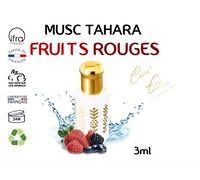 Musc Blanc Tahara Aromatisé aux Fruits Rouges Cosm'Ethics® 3ml pour une purification après la période menstruelle, avoir une sensation de fraîcheur et de confort