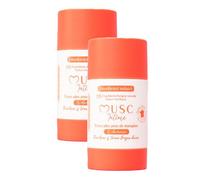 Musc Intime Déodorants Parfumés Hot Peach - Lot de 2 x 50g