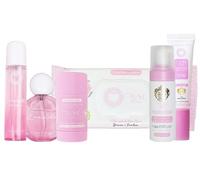 MUSC INTIME - Full body - Pack Musc Blanc - Gel parfumant, Mousse nettoyante intime, Déodorant naturel, Lingettes, Parfum corps, Parfum cheveux - L'irrésistible - Longue tenue