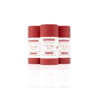 MUSC INTIME La Marque Offcielle - Lot de 3 - Déodorant - Anti Transpirant - Rose Mystik - L'Envoûtante - 95% Ingrédients Naturels - Sans Sel D'Aluminium Ni Pertubateur Endocrinien - 3 x 50g