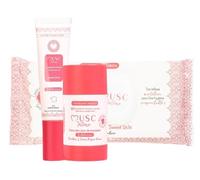 MUSC INTIME La Marque Officielle - Gel Parfumant + Déodorant Anti transpirant + Lingettes Intimes - Les Indispensables - Sweet Litchi - La Délicieuse - Parfume, Protège et Rafraîchit