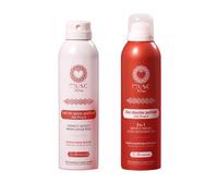 MUSC INTIME La Marque Officielle - Lait en spray parfumé + Déodorant douche parfumé - Le Rituel Douceur - Hot Peach - La Charmeuse - Hydrate, Parfume et Nettoie - 2 x 200ml
