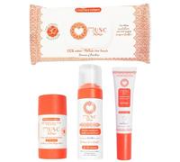MUSC INTIME La Marque Officielle - L'Intime Rituel Musqué - Mousse Intime & Parfum Intime & Déodorants & Lingettes - Hot Peach - La Charmeuse - 4 Étapes Fraîcheur - 150ml & 30ml & 50g & 30 unités
