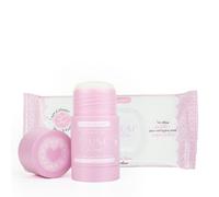 MUSC INTIME La Marque Officielle - Tes Essentiels Musqués - Déodorant & Lingettes - Musc Blanc - L'Irrésistible - Anti Mauvaises Odeurs & Nettoie En Douceur - Anti Transpirant - 50g & 30 unités