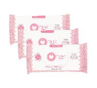 Musc Intime Lingettes Parfumées Fleur de Sakura - Lot 3 x 30 Lingettes