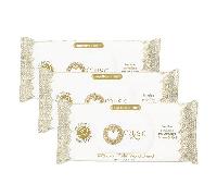 Musc Intime Lingettes Parfumées Monoï Oriental Lot 3 x 30 Lingettes