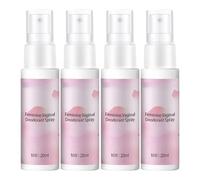 Musc Intime Spray, Deodorants Femme Intime Spray, Pulvérisation De Parties Privées De Plants Naturelles, Sprays Féminin Pour La Protection Contre Les Odeurs, 20 ml (paquet de 4)