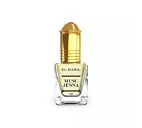 Musc Jenna - Extrait de parfum concentré 5ml sans alcool | Notes d’orange, framboise, magnolia et vanille - Roll-on El Nabil