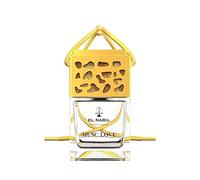 Musc Love - El-Nabil - Désodorisant pour voiture avec bois - Diffuseur - Parfum de qualité supérieure - avec huiles essentielles