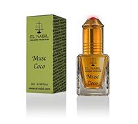 Musc Makkah El Nabil 5 ml - Huile de Parfum Orientale Arabe Oud Misk Musc - Sans Alcool