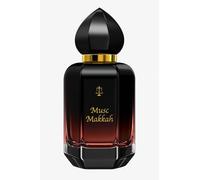 Musc Makkah, l'eau de Parfum de Luxe, Flacon en Verre Noir et Or, 65 ml