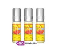 Musc Parfum - AL REHAB - Bakhour - 6ml - Lot de 3 - Oriental Ambré Gourmand