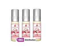 Musc Parfum - AL REHAB - Cherry Flower - 6ml - Lot de 3 - Floral Vert