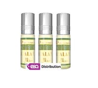 Musc Parfum - AL REHAB - DALAL - 6ML - Lot de 3 - Notes d'Orange, Vanille, Caramel