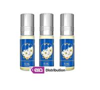 Musc parfumé - AL REHAB - Aroosah - 6ml - Lot de 3 - Mixte - Boisé