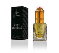 Musc Patchouli 5ml Parfum - El Nabil Misk Musc Huile Parfumée pour HOMMES & FEMMES - Oil Attar