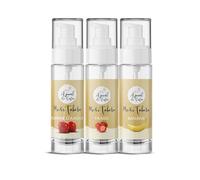 Musc Tahara Aromatisé Pack Pomme d'Amour Fraise Banane Ajmal As Safar® lot de 3 Musc Blanc intime 5ml