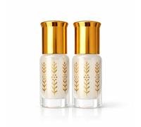 Musc Tahara Blanc - Crème de Parfum Concentrée - Parfum Naturel Intense - Longue Tenue - 2 x 3 ml (Musc)