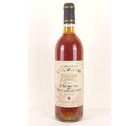 muscat de rivesaltes domaine cazes mise précoce vinification basse température VD blanc 1994 - roussillon