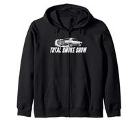 Muscle Car Burnout - Classic Burning Rubber Vintage Hot Rod Sweat à Capuche