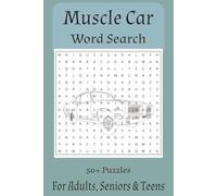 Muscle Car Word Search Puzzle Book: Word Search with Easy to Read Print about Muscle Cars, Racing, Engines, and Much More | 6x9 inches, 110 pages | ... for the Holidays, Vacations, and Free Time