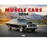 Muscle Cars Kalender 2024 : Stilvolle Aufnahmen vor traumhafter Kulisse in den USA