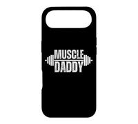 Muscle Daddy Haltérophile Papa Cool Papa père Gym Coque pour iPhone Air