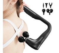 Muscle Massager - Electric Double-Head Powerful | Deep Tissue Muscle Massagers - for Back Shoulder Legs Spine Men Women Seniors Adult Home Travel