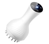 Muscle Massager - Electric Meridian Brush | With Red Light Hot Compress | Wireless Handheld Vibration Massager, Legs Abdomen Arms | 9-Speed Micro-Electric For Slimming Belly Waist Bac