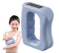 Muscle Massager, Electric Waist Massager, Ring Shape Relaxer, 5 Vibration Modes, Adjustable Belt, Portable Design, Easy, Perfect for Home, Travel Use, 16.5x14.5cm