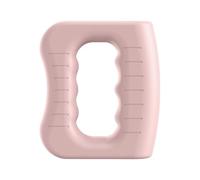 Muscle Massager, Electric Waist Massager with Belt, 5 Vibration Modes, 1200mAh, Ring Shape Relaxer for Foot, Cervical Spine, Legs, Muscle Tension, Home, Travel and Daily Use, 16.5x14.5cm