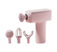 Muscle Massager, Relaxation Machine, 4.49x5.91x1.97 Inches Includes Four Massage Heads Rechargeable Quiet Design, Deep Tissue for Gym, Sports Recovery and Travel