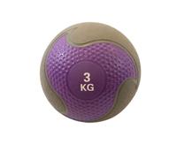 Muscle Power Ballon de médecine en caoutchouc 3 kg