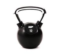 Muscle Power MP1304 Kettlebell Caoutchouc/Chrome 12 kg