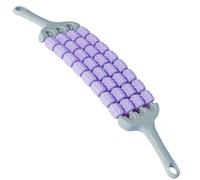 Muscle Roller Legs, Four-Dimensional Massage Tool, 47.5x10x6cm/18.7x3.94x2.36 Inches 270g Adjustable Body Massager for Back Thigh Calf, Beginner Yoga Workout Recovery PP